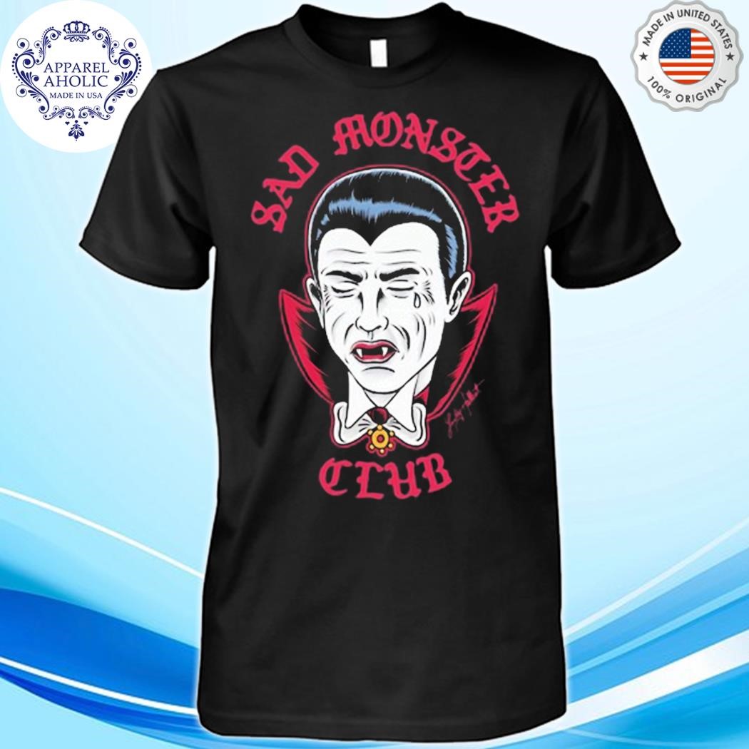 Dracula Sad Monster Club Shirt