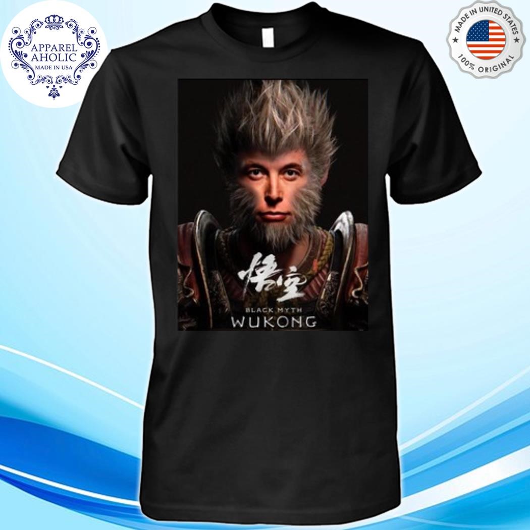 Elon musk black myth wukong shirt