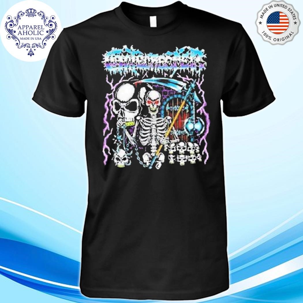 Gatecreeper Skeleton Lightning Shirt