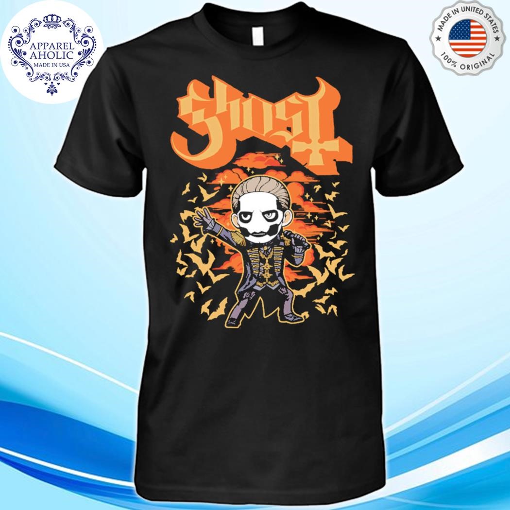 Ghost Orange Bat Toddler Shirt