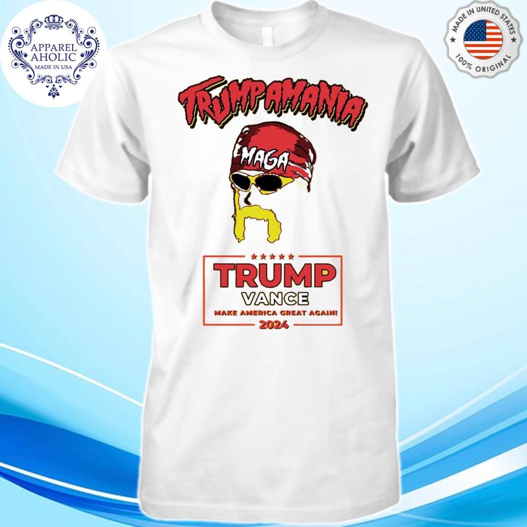 Hulk Hogan Trumpamania Trump Vance Shirt