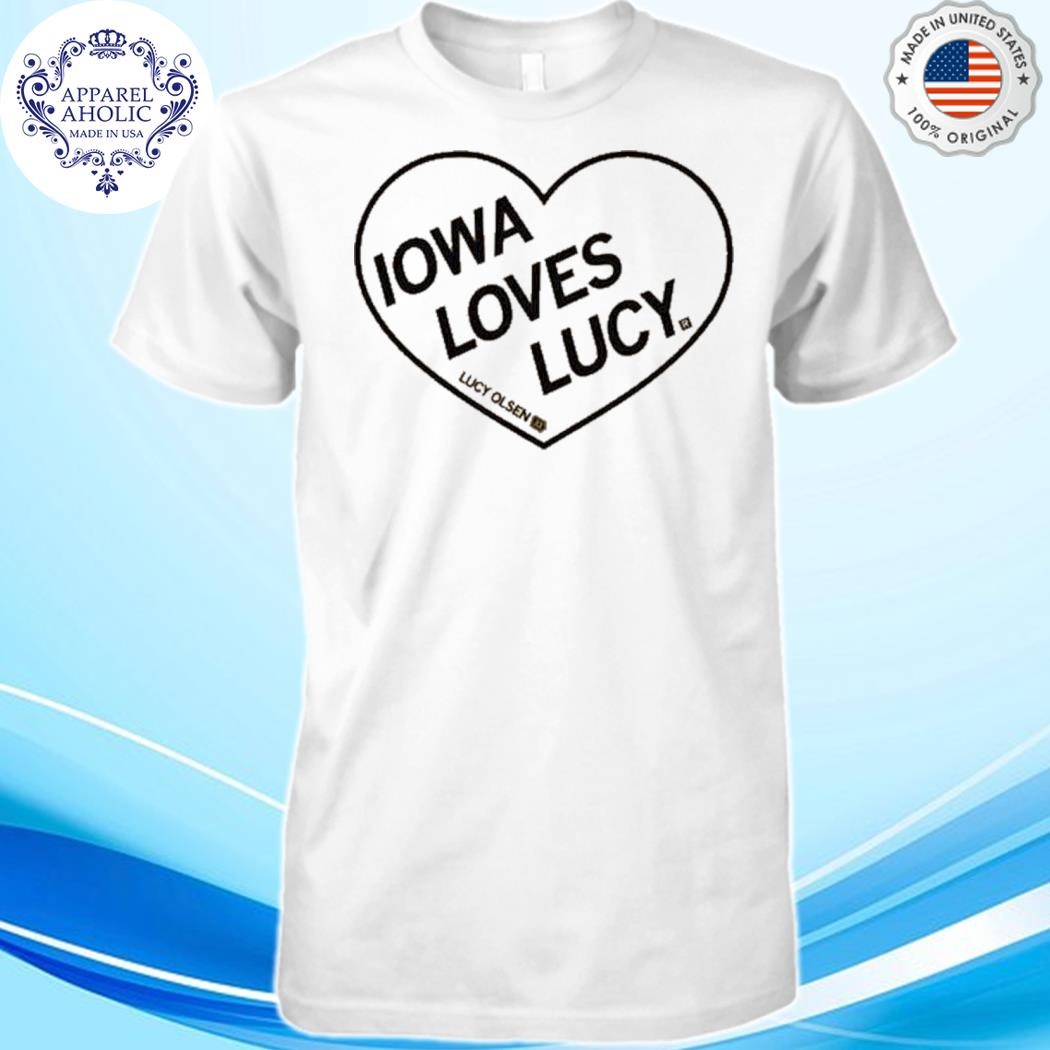 Iowa Loves Lucy Gold shirt