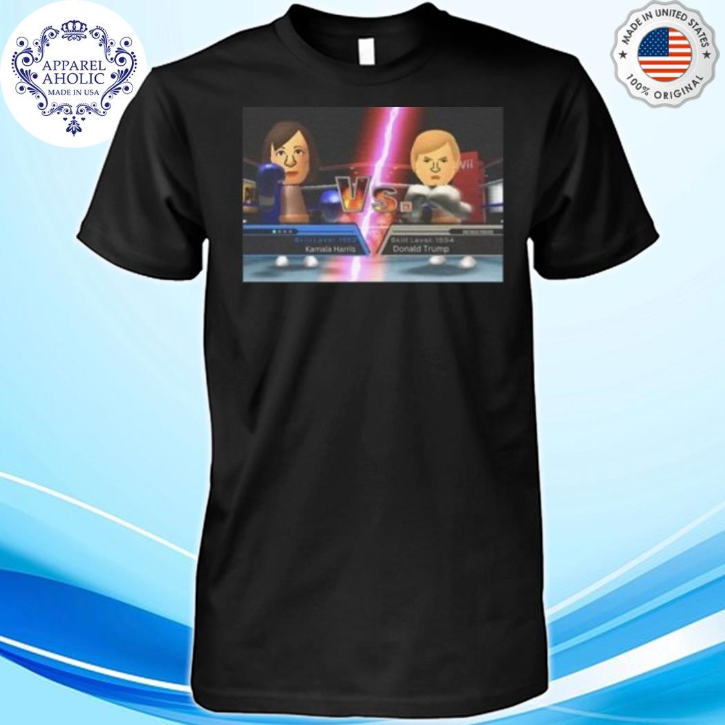 Kamala Haris X Donald Trump Mii Boxing Presidential Election Shirt