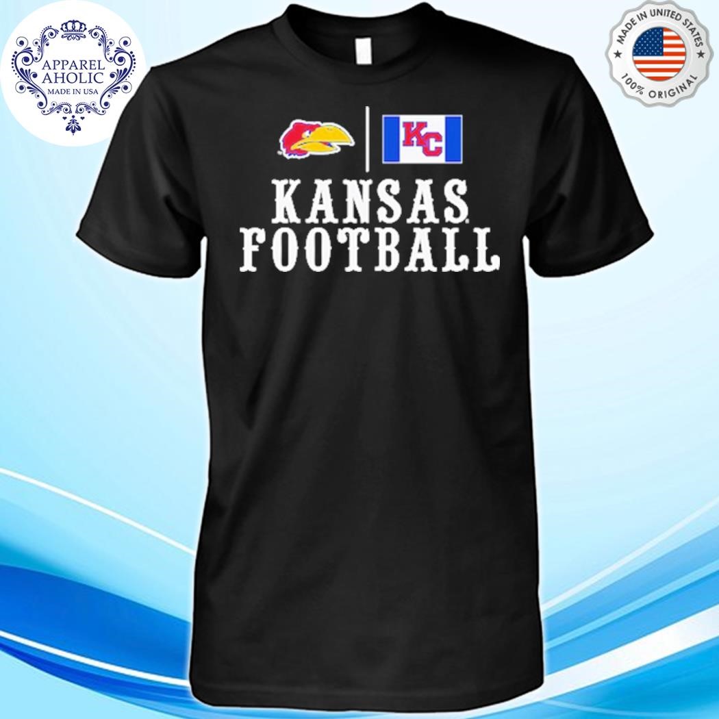 Kansas Jayhawks Blue 84 Blackout T-Shirt