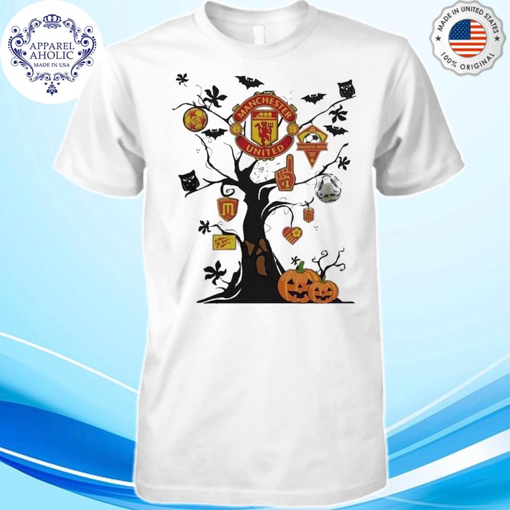 Manchester United Halloween Hanging Tree Spooky T-Shirt