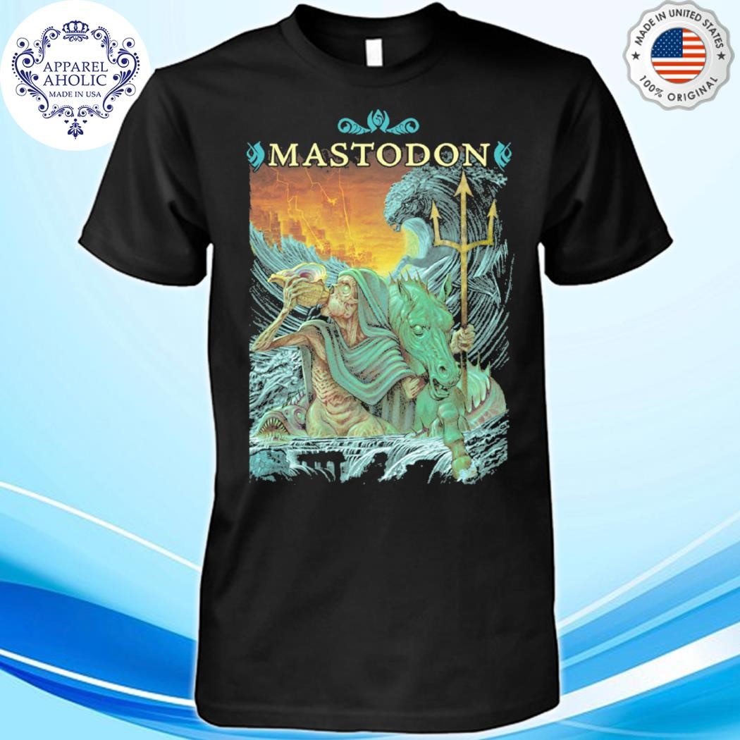 Mastodon Tee For New Single Floods Of Triton 2024 Shirt