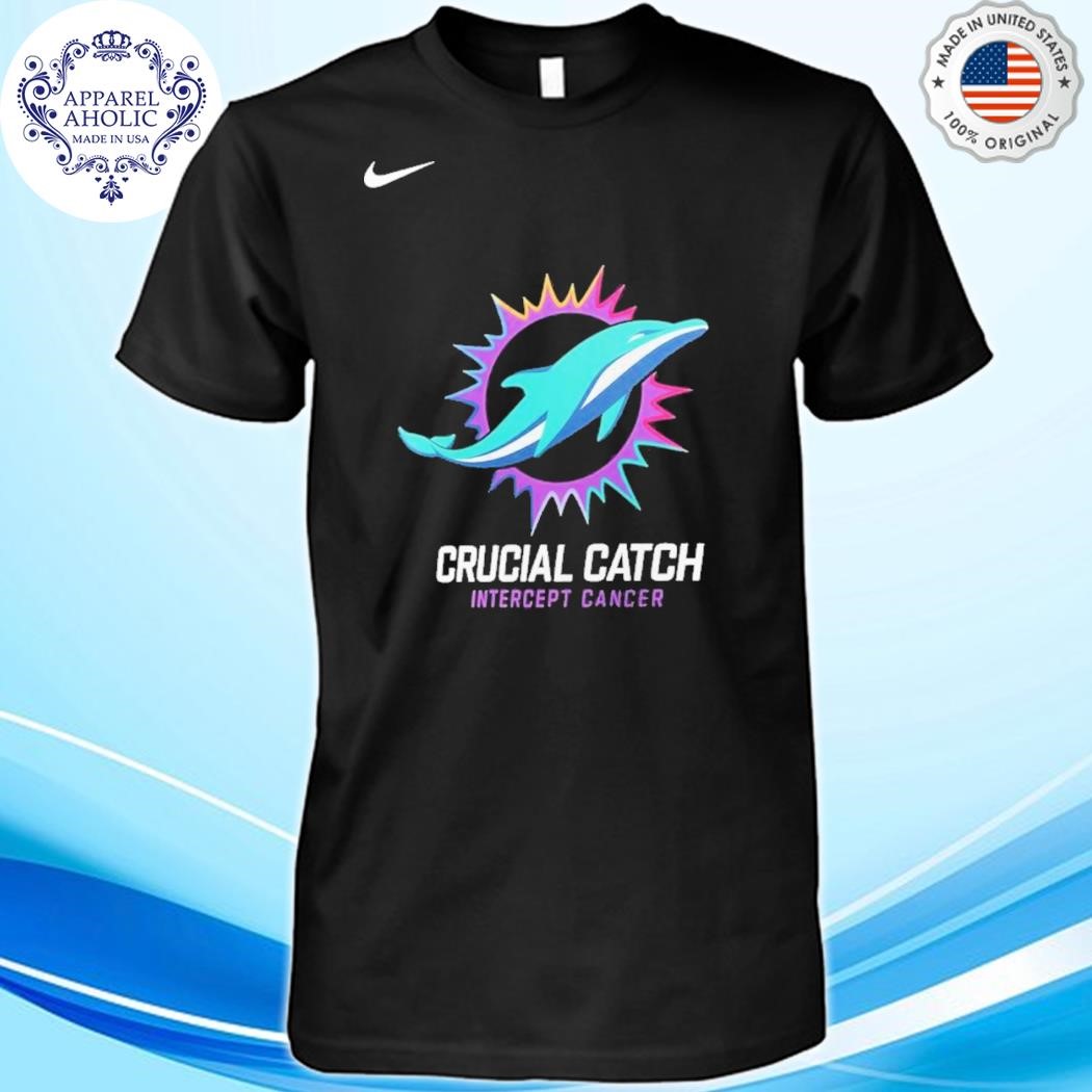 Miami Dolphins Nike 2024 NFL Crucial Catch T-Shirt