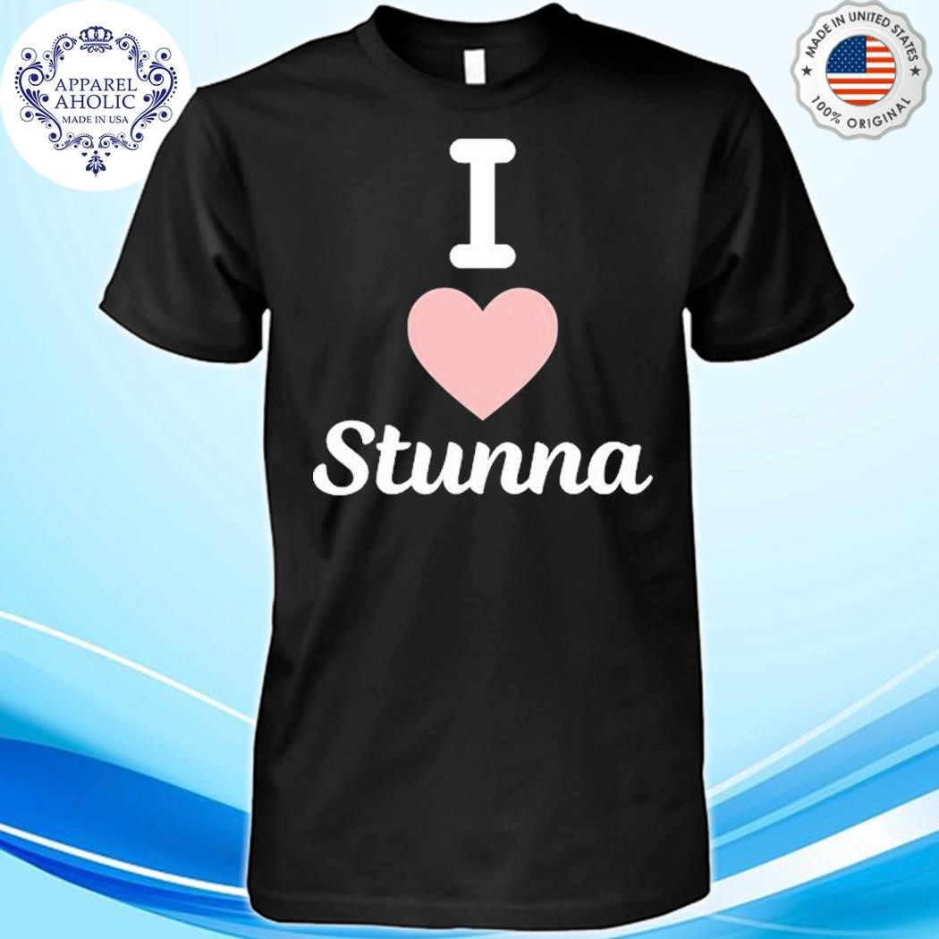 Monaleo Wearing I Love Stunna Shirt