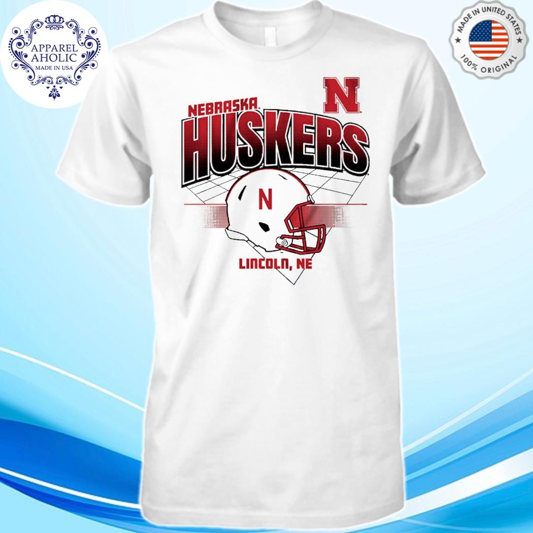 Nebraska Football helmet grid shirt