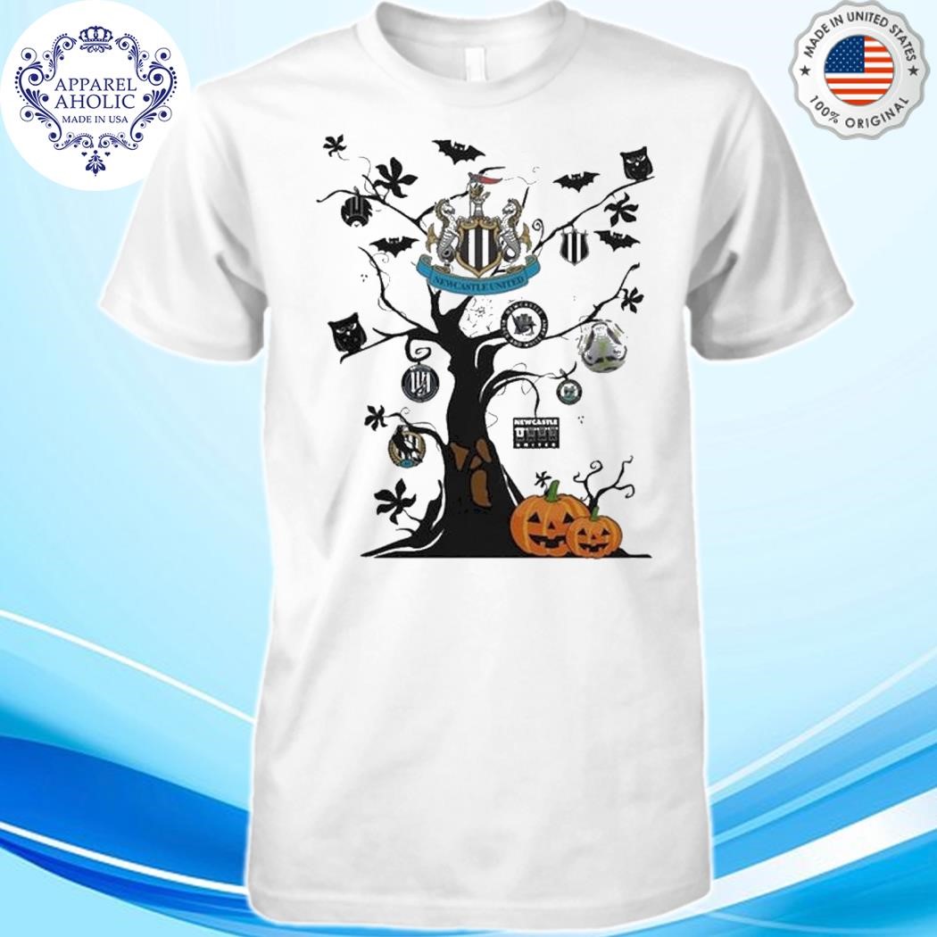 Newcastle United Halloween Hanging Tree Spooky T-Shirt