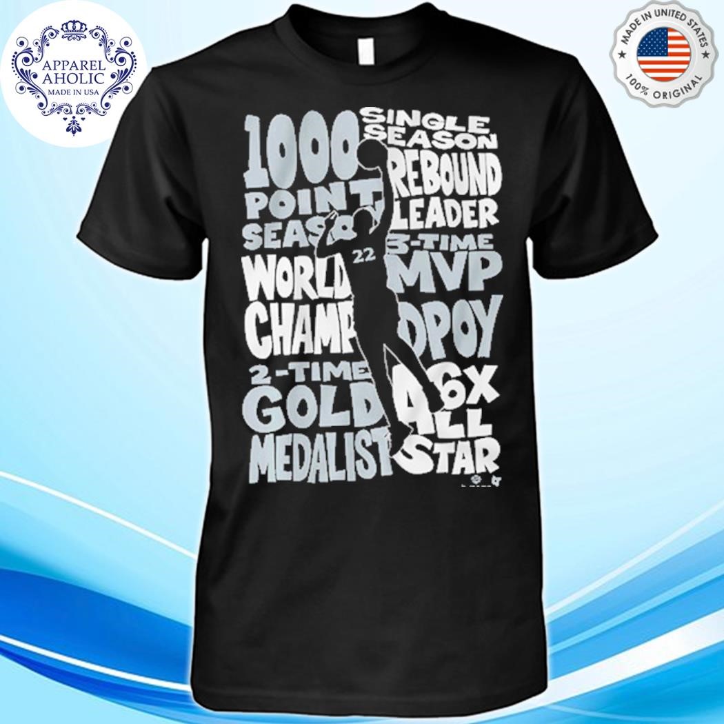 Official A'ja wilson mvp things shirt