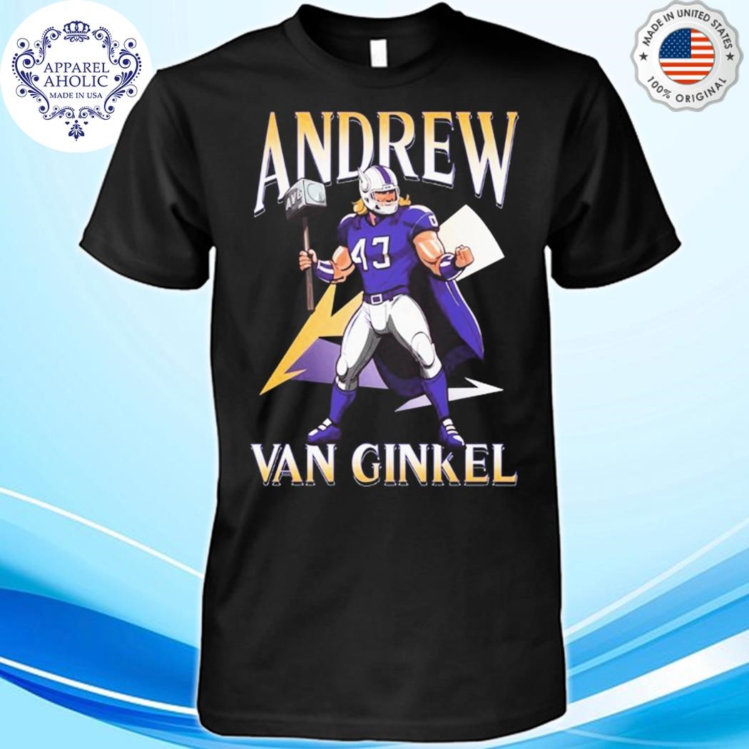 Official Andrew Van Ginkel Thor Themed Shirt