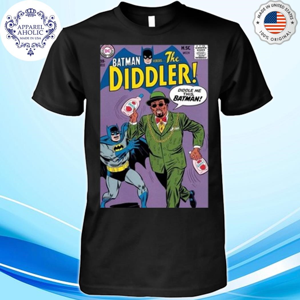 Official Batman Versus The Diddler Shirt