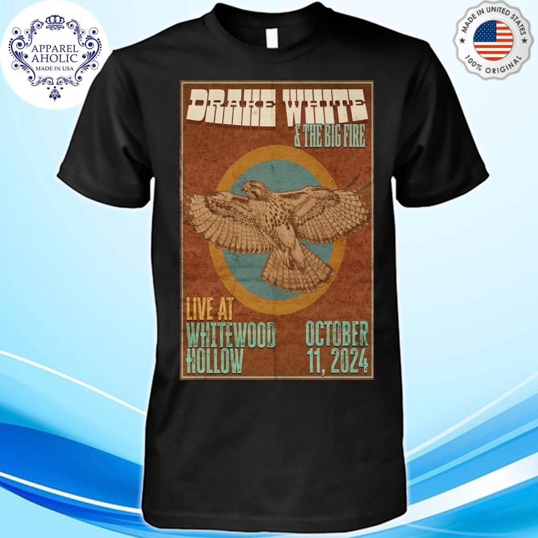 Official Drake White Whitewood Hollow, Nashville, TN On October 11 2024 Shirt