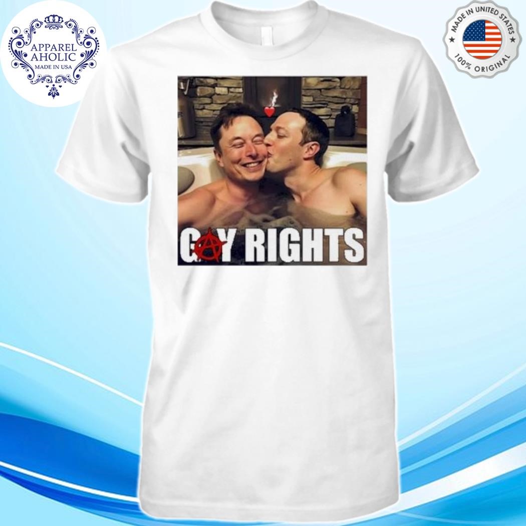 Official GAY RIGHTS Elon Musk Mark Zuckerberg Shirt