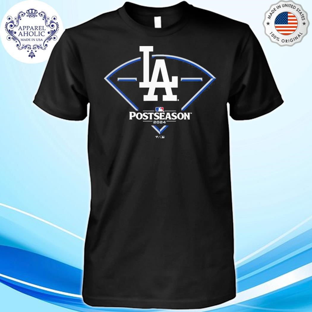 Official Los Angeles Dodgers 2024 MLB Postseason Around The Horn Shirt