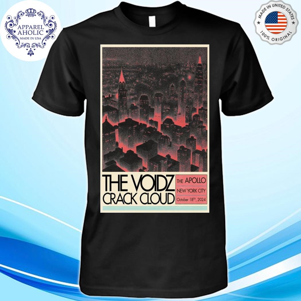 Official Poster Tour The Voidz In New York, NY On October 18, 2024 Shirt