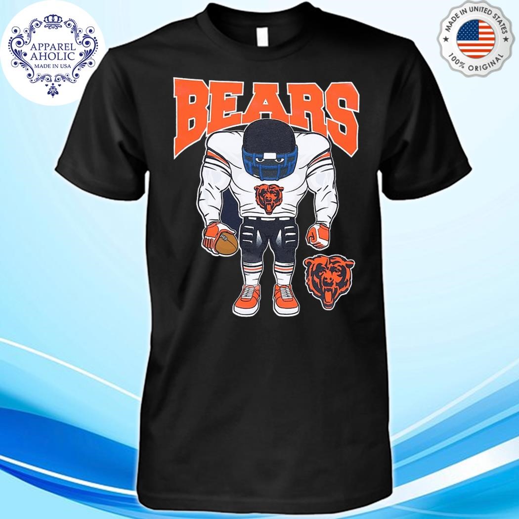 Official Toddler Chicago Bears Navy Brute Squad Shirt