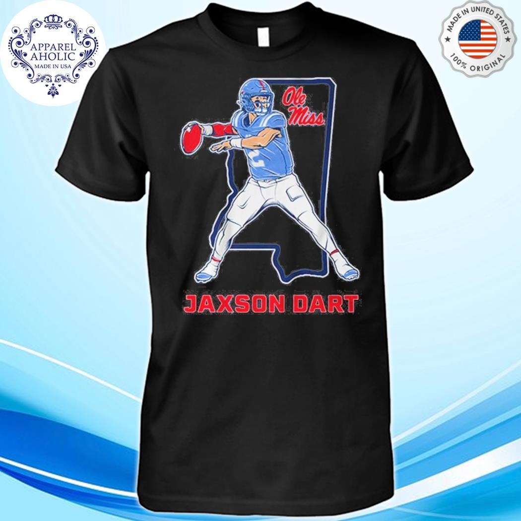 Ole Miss Football Jaxson Dart State Star Shirt