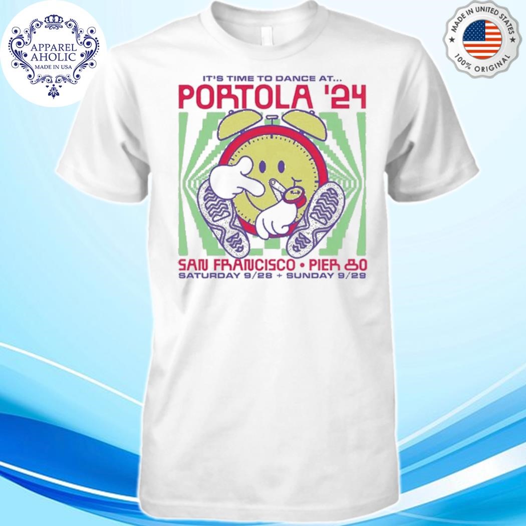 Portola Time To Dance Lineup Shirt