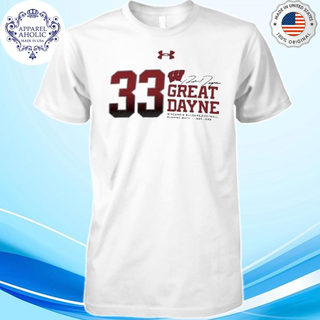 Ron Dayne Wisconsin Badgers Under Armour Stats Shirt