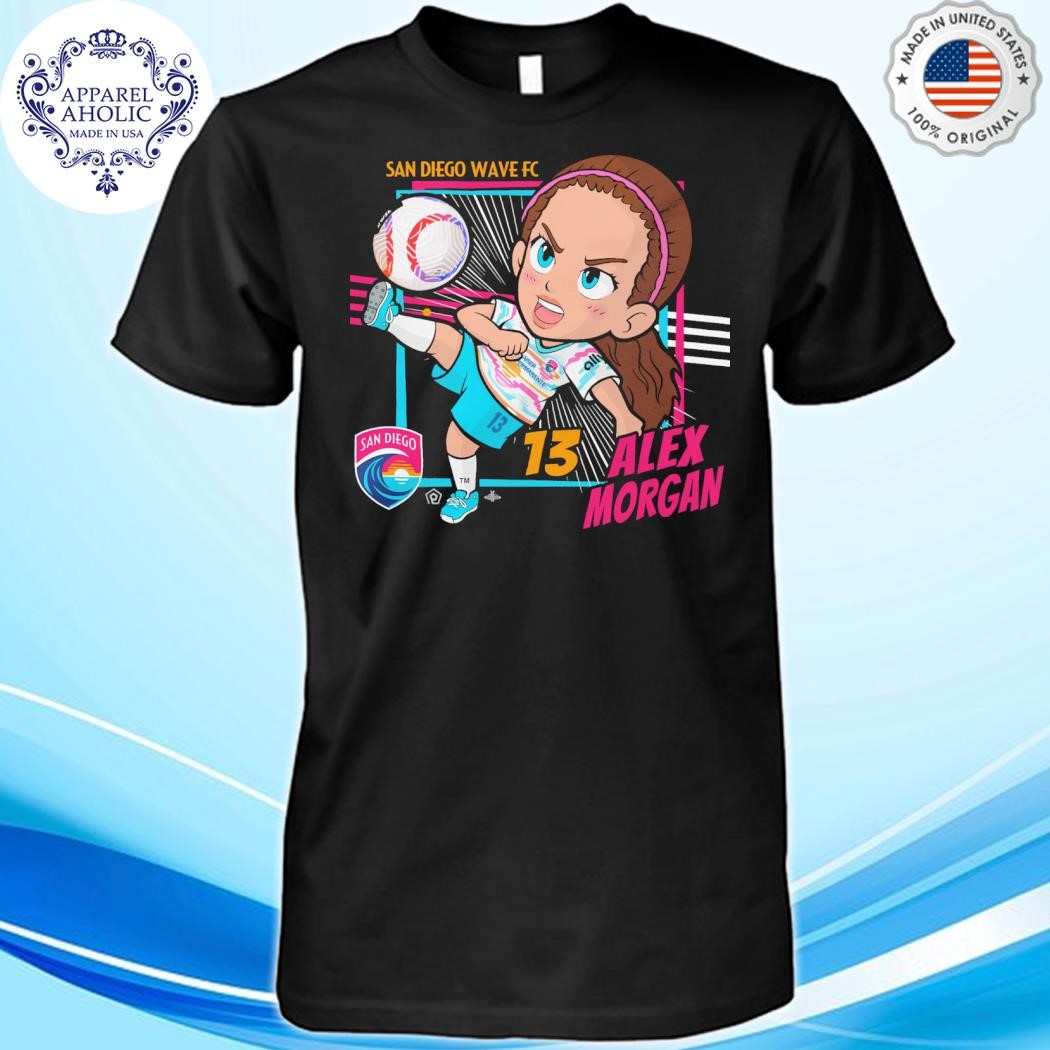 San Diego Wave FC Alex Morgan Chibi Shirt