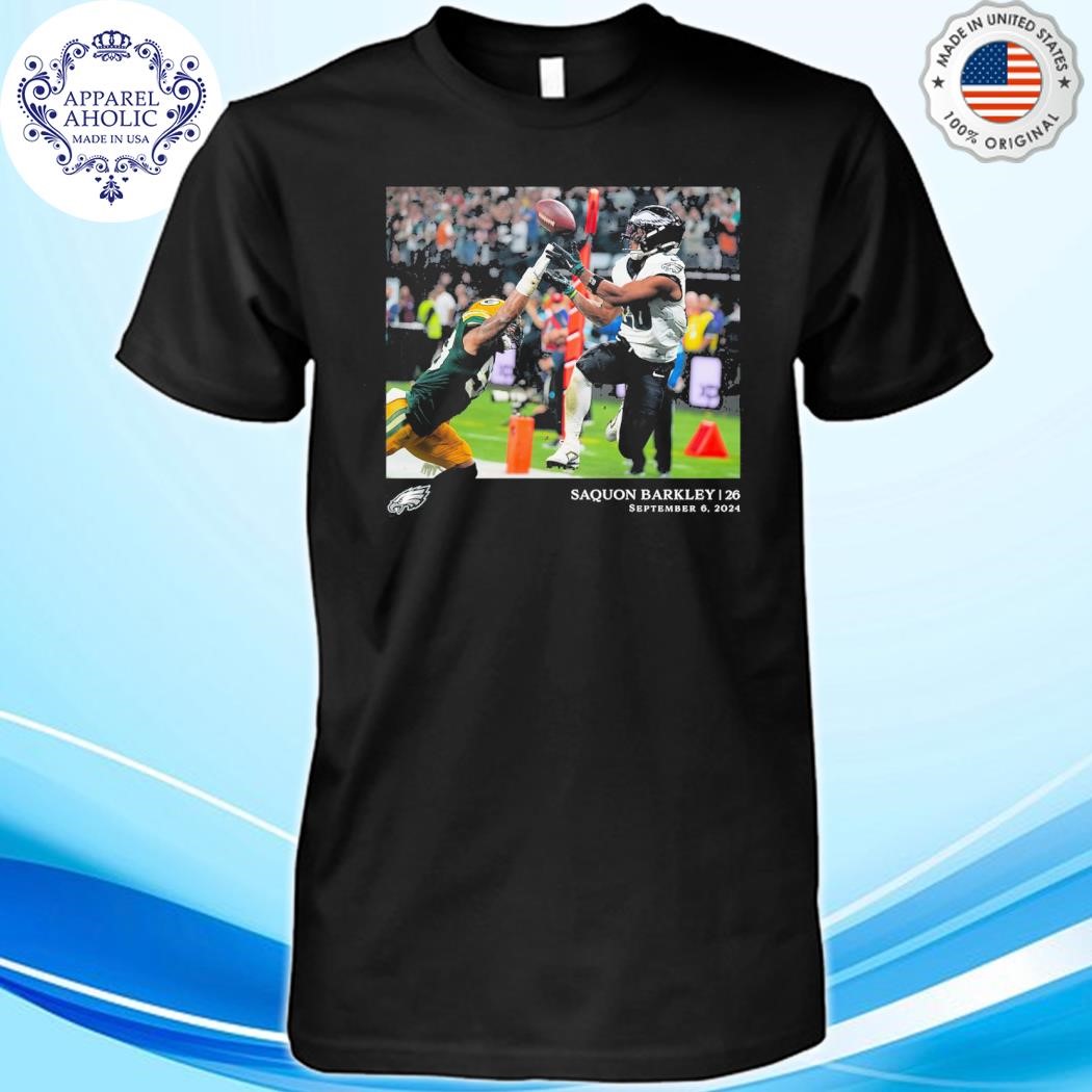 Saquon Barkley Philadelphia Eagles NFL Flash Features Week 1 T-Shirt