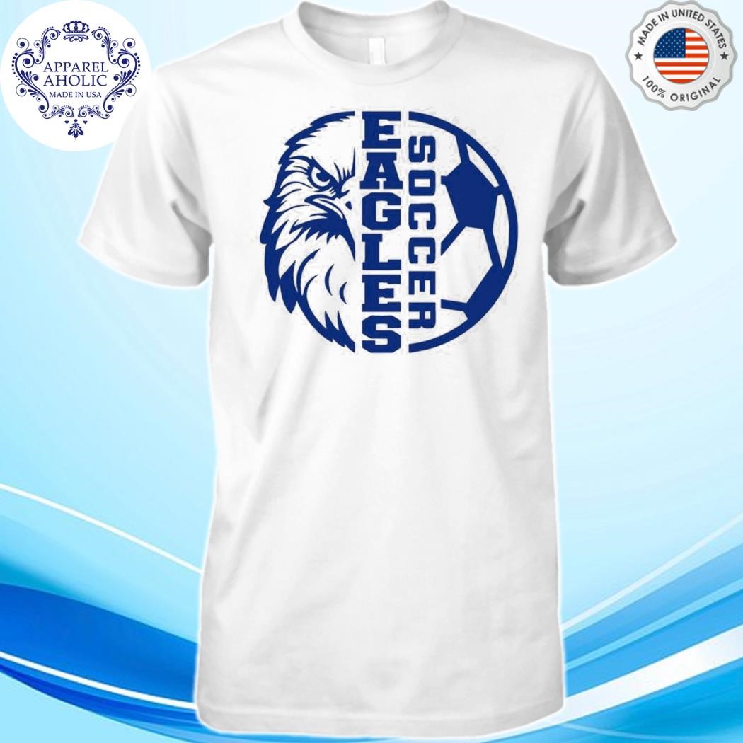 Scott soccer eagle face shirt