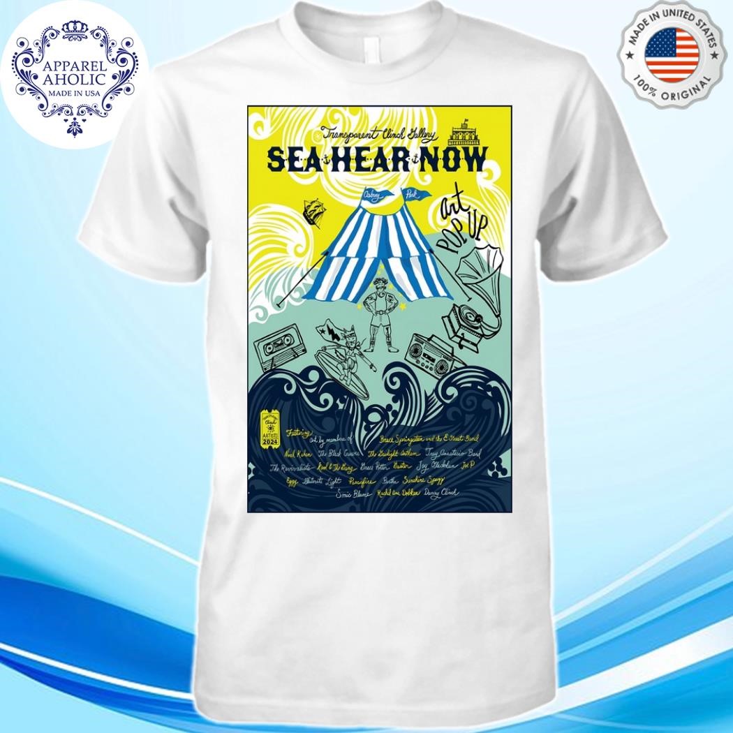 Sea Hear Now Festival Sep 14-15 2024 in Asbury Park NJ Poster Shirt