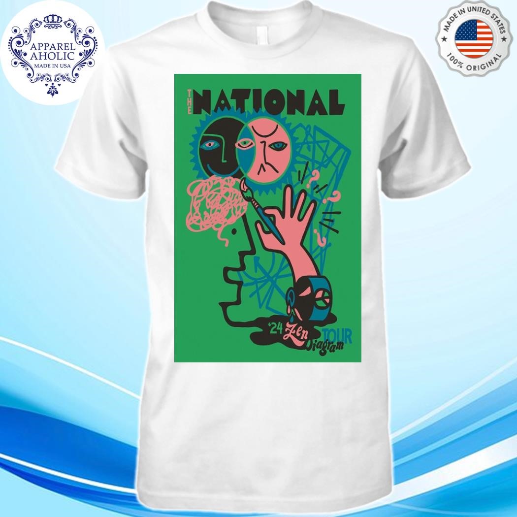 The National Zen Diagram Tour 2024 Potser Shirt