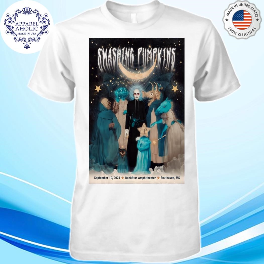 The Smashing Pumpkins Sept 10 2024 BankPlus Amphitheater In Southaven MS Poster Shirt