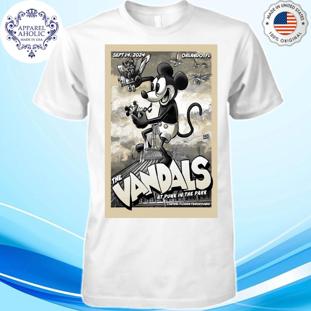 The Vandals Sept 14 2024 Punk In The Park In Orlando FL Poster Shirt