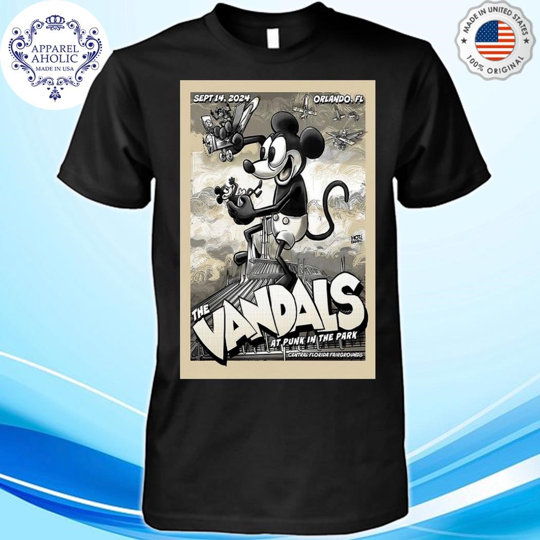 The Vandals Show Orlando, FL Sep 14, 2024 Punk In The Park Poster Shirt