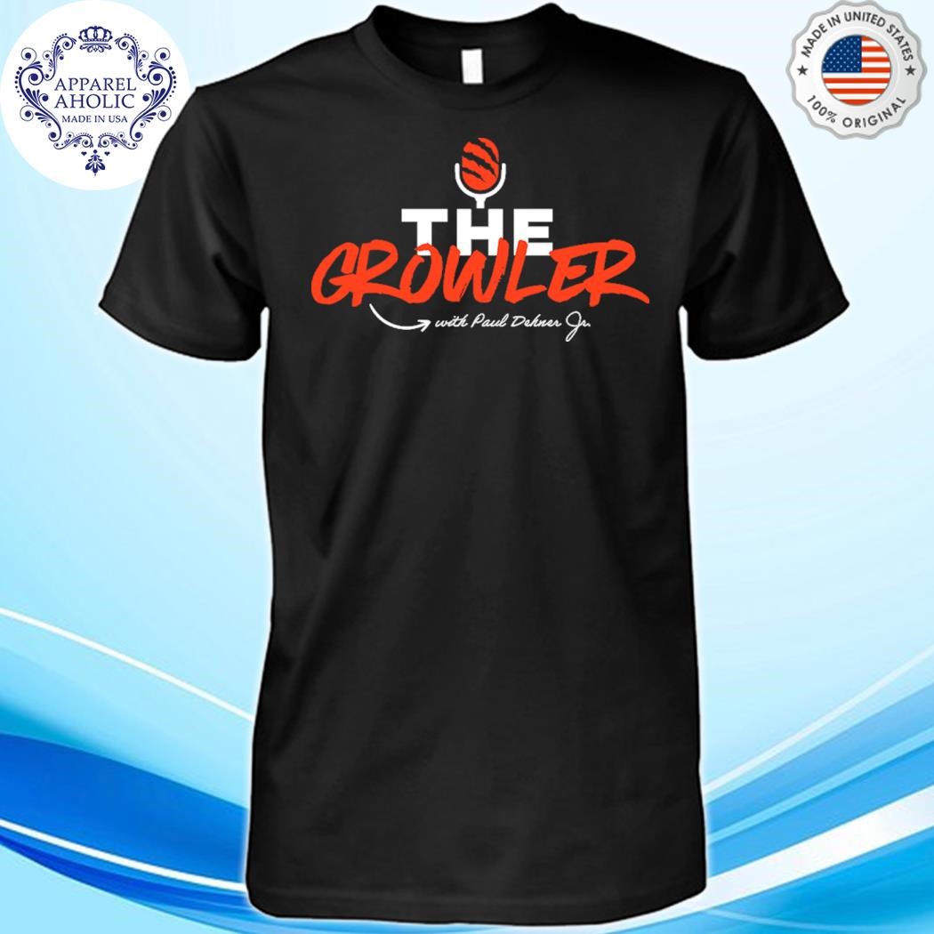 The growler podcast with Paul dehner shirt