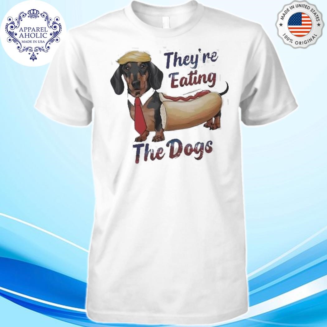 They are eating the dogs shirt Trump debate shirt debate 2024 shirtdog rescue