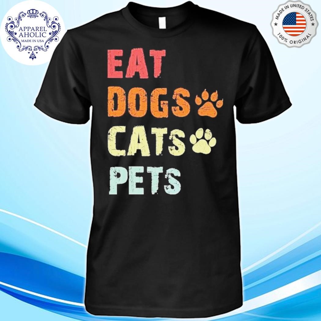 They’re eating the dogs political debate 2024 shirt Trump kamala dog lover