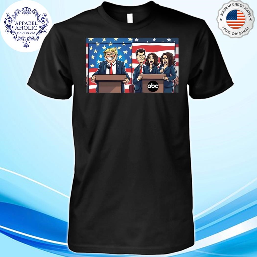 Trump 3 Versus 1 Harris Team Begged Debate 2024 Shirt