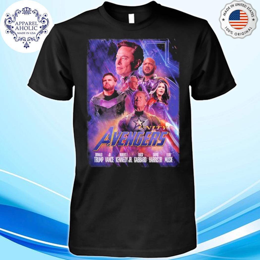 Trump Captain America JD Vance Robert F. Kennedy Jr. Tulsi Gabbard Elon Musk Shirt