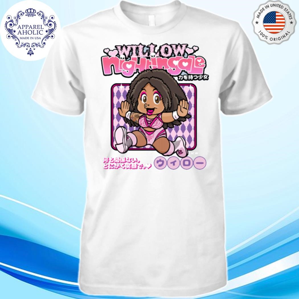 Willow nightingale the girl with the power kids shirt