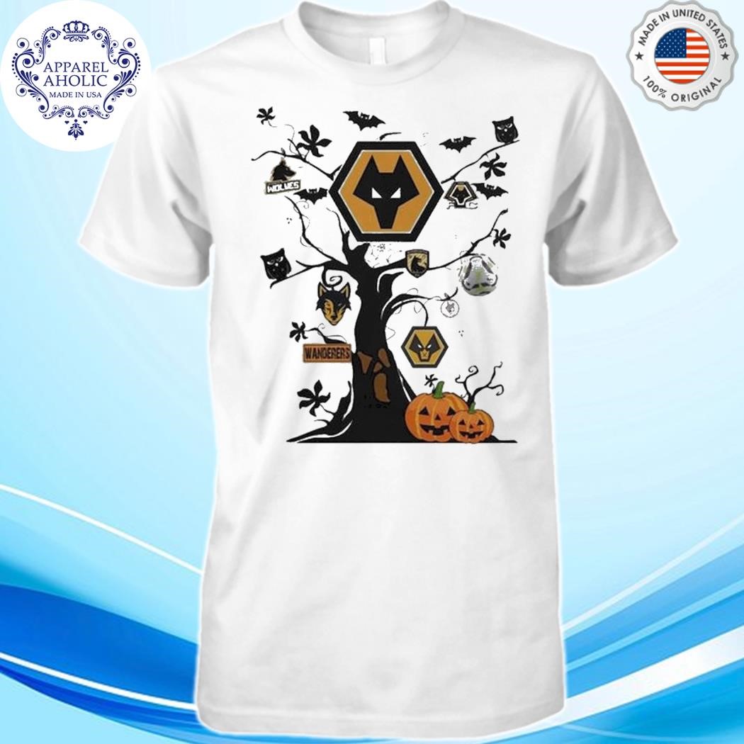 Wolverhampton Wanderers Halloween Hanging Tree Spooky T-Shirt