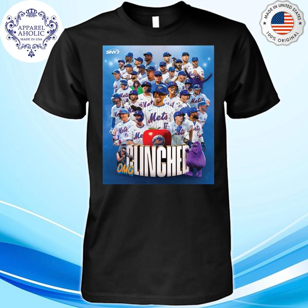 Official 2024 New York Mets Clinched Shirt