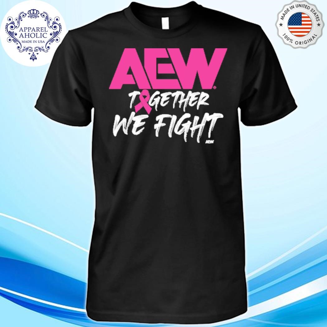 Official AEW Breast Cancer Awareness 2024 on Black 20% of the Proceeds Donated to Breast Cancer Research Foundation Shirt