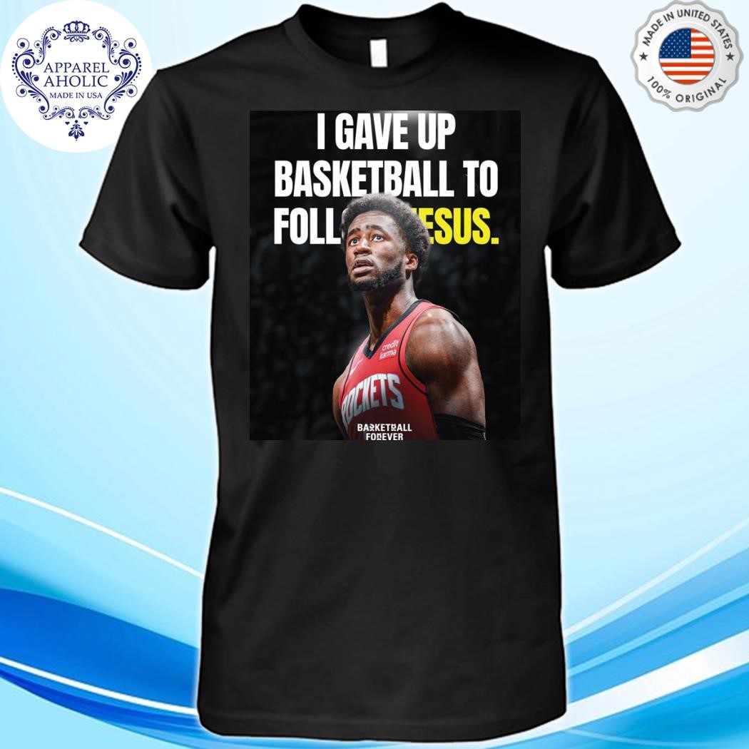 Official AJ Griffin I Gave Up Basketball To Follow Jesus Shirt