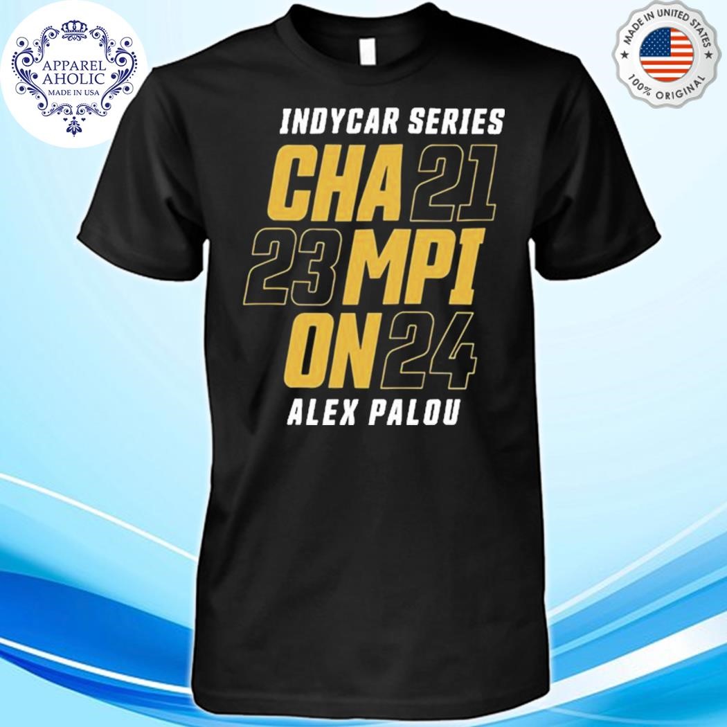 Official Alexpalou 2024 3X Indycar Champion Shirt