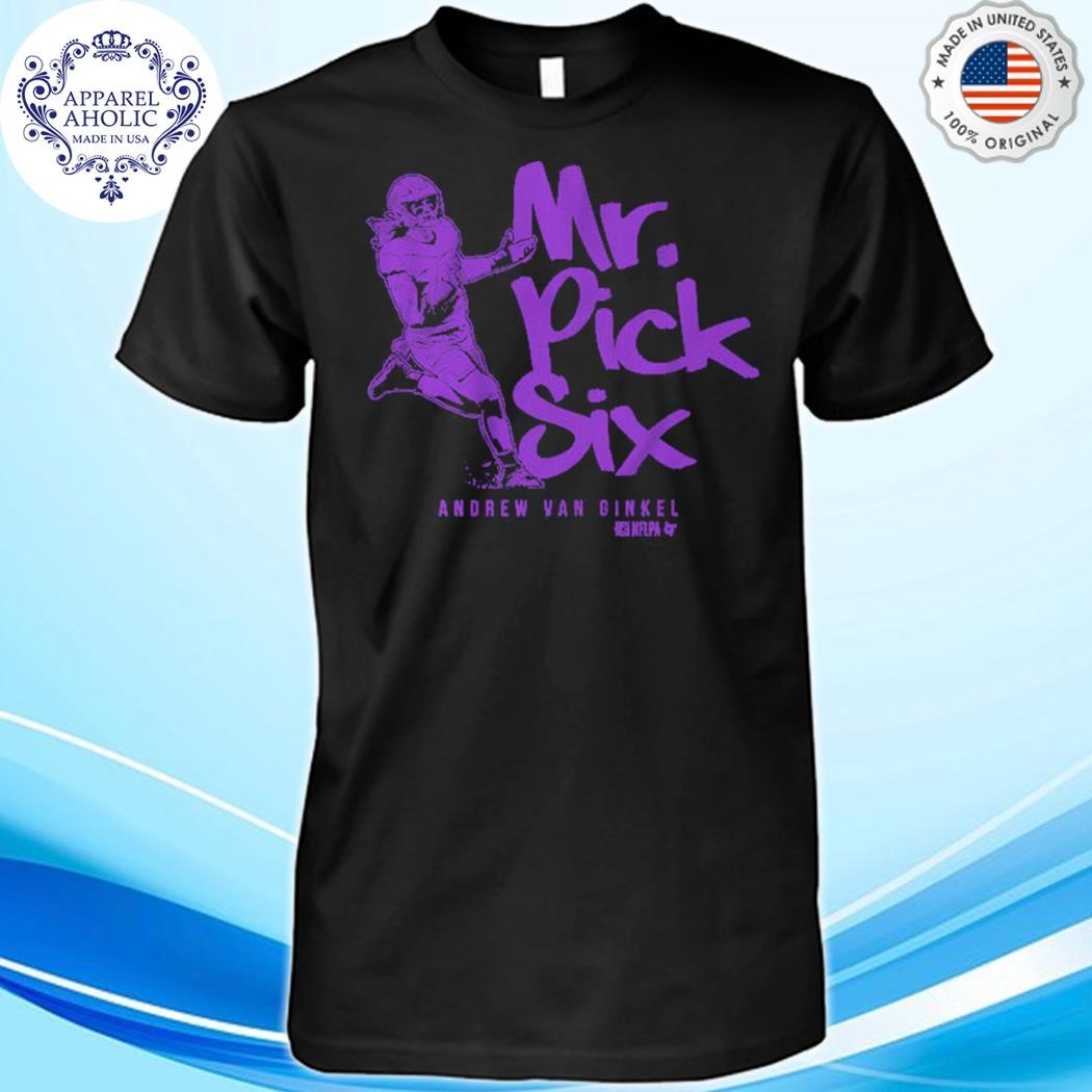 Official Andrew van ginkel mr. pick six shirt