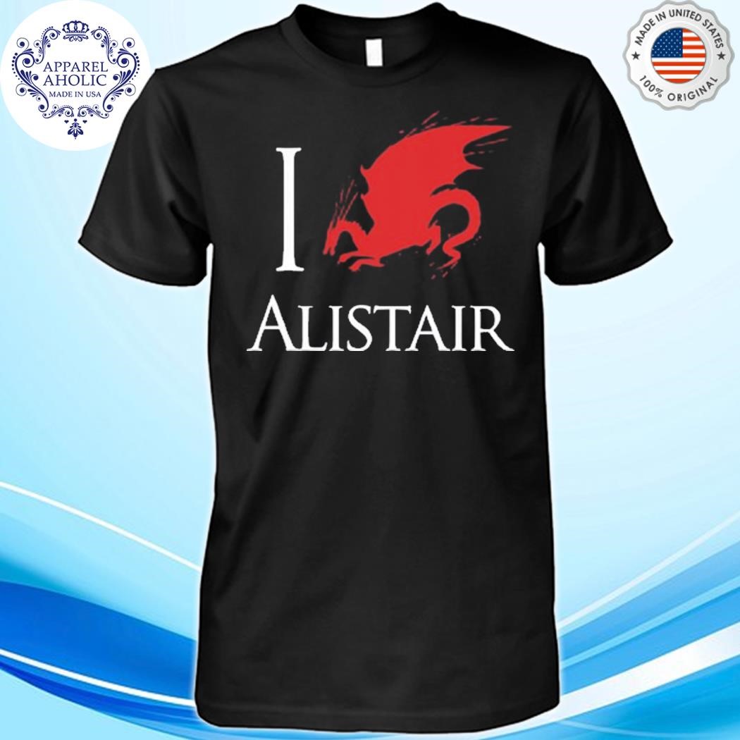 Official Blondenerd I Dragon Alistair Shirt