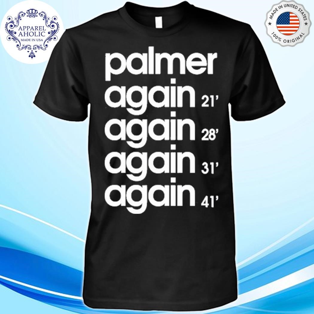 Official Cole Palmer Again Shirt