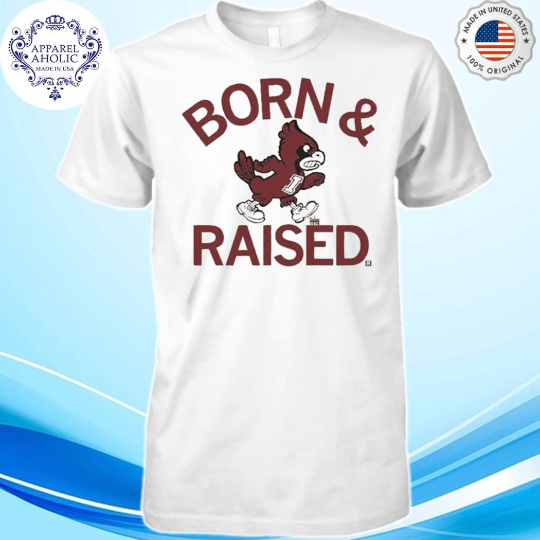 Official Cyclones born and raised vintage heavyweight shirt