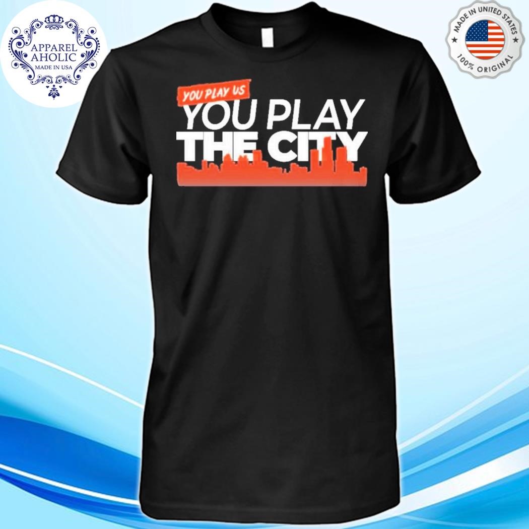 Official Detroit baseball you play us you play the city shirt