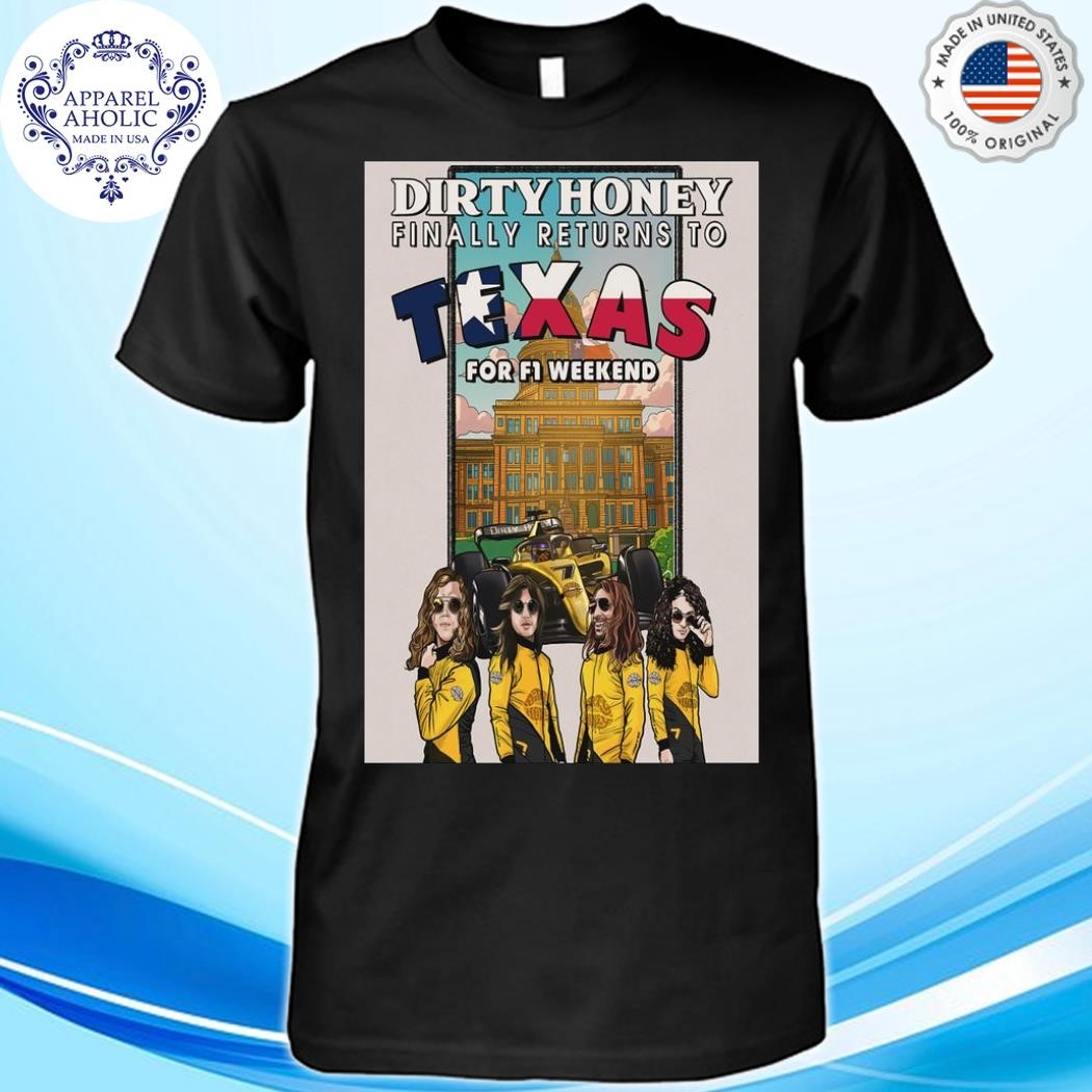 Official Dirty Honey Texas October 18-20, 2024 Event Poster Shirt